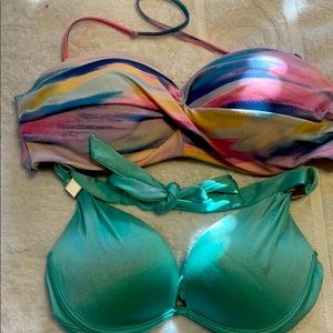 Lot of Victoria Secret / Pink bikini tops